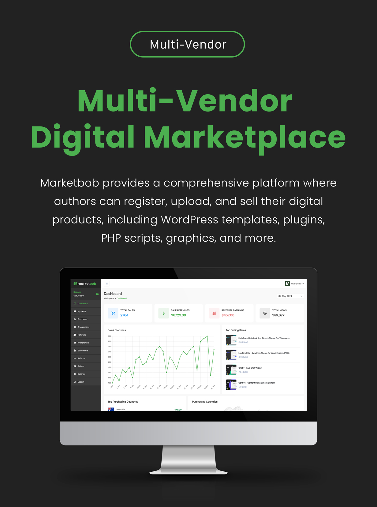 Marketbob - Multi-Vendor Digital Marketplace - 10