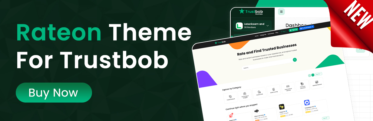 Trustbob - Business Review And Rating Platform (SAAS)